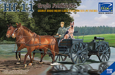 Amazon | リッチモデル 1/35 ドイツ Hf.11型馬車 大形フィールド